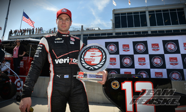 Power Wins Pole at Barber to Lead Team Penske